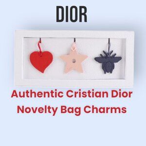 New DIOR "Gift Ready" Leather Bag Charms 3